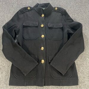 Lauren Ralph Lauren Military Inspired Vintage Sweater Blazer Buttons Women’s M